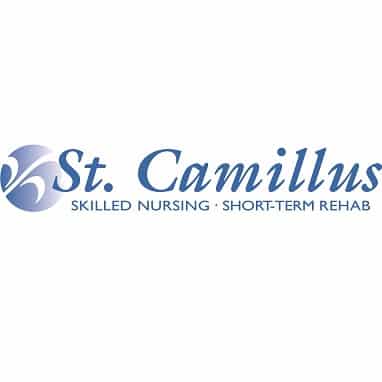 Logo with text: St. Camillus Skilled Nursing, Short-Term Rehab